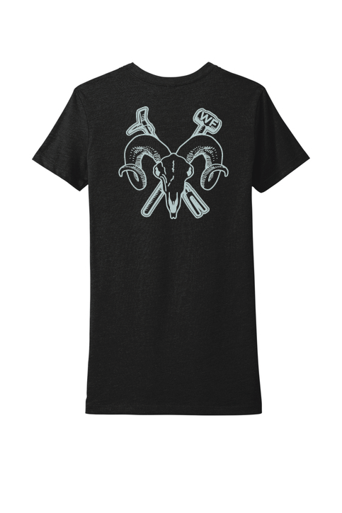 WOMEN'S Next Level Tee - WF SKULL