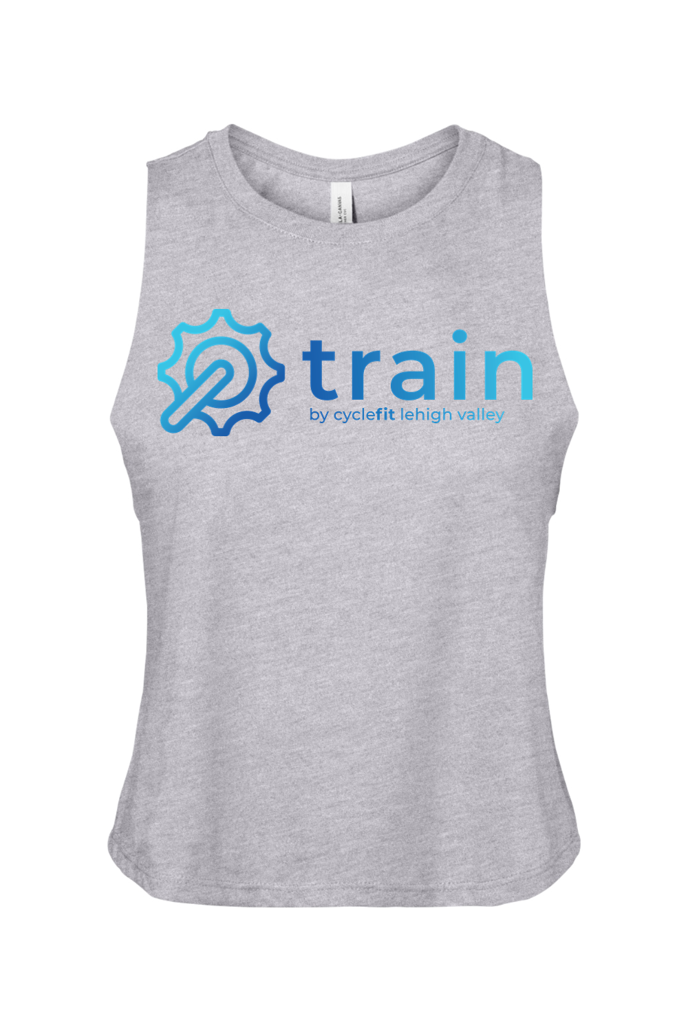 Bella + Canvas Women's Racerback Cropped Tank