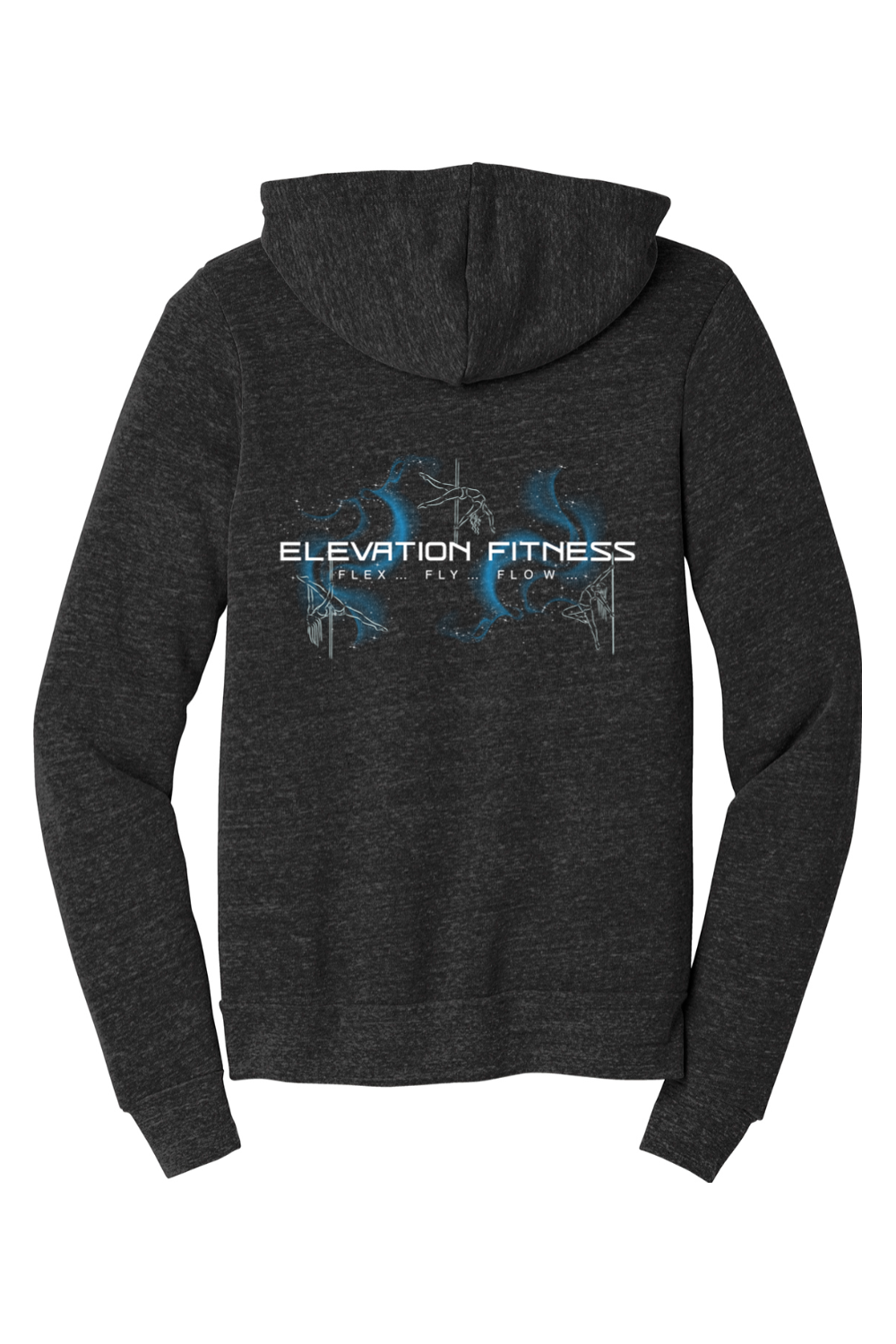 BELLA+CANVAS Unisex Triblend Sponge Fleece Full-Zip Hoodie