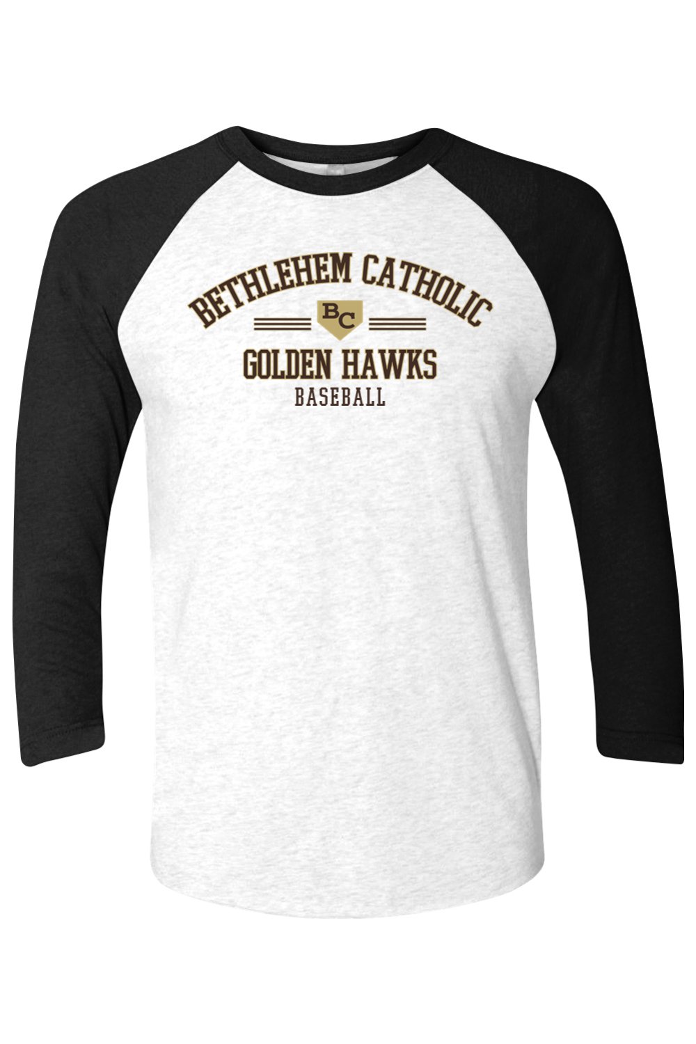 Next Level Unisex Tri-Blend Three-Quarter Sleeve Raglan Tee