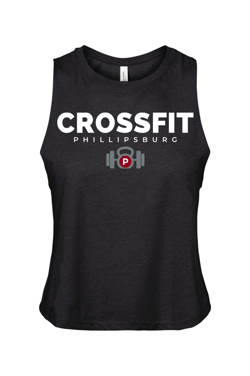 Bella + Canvas Women's Racerback Cropped Tank