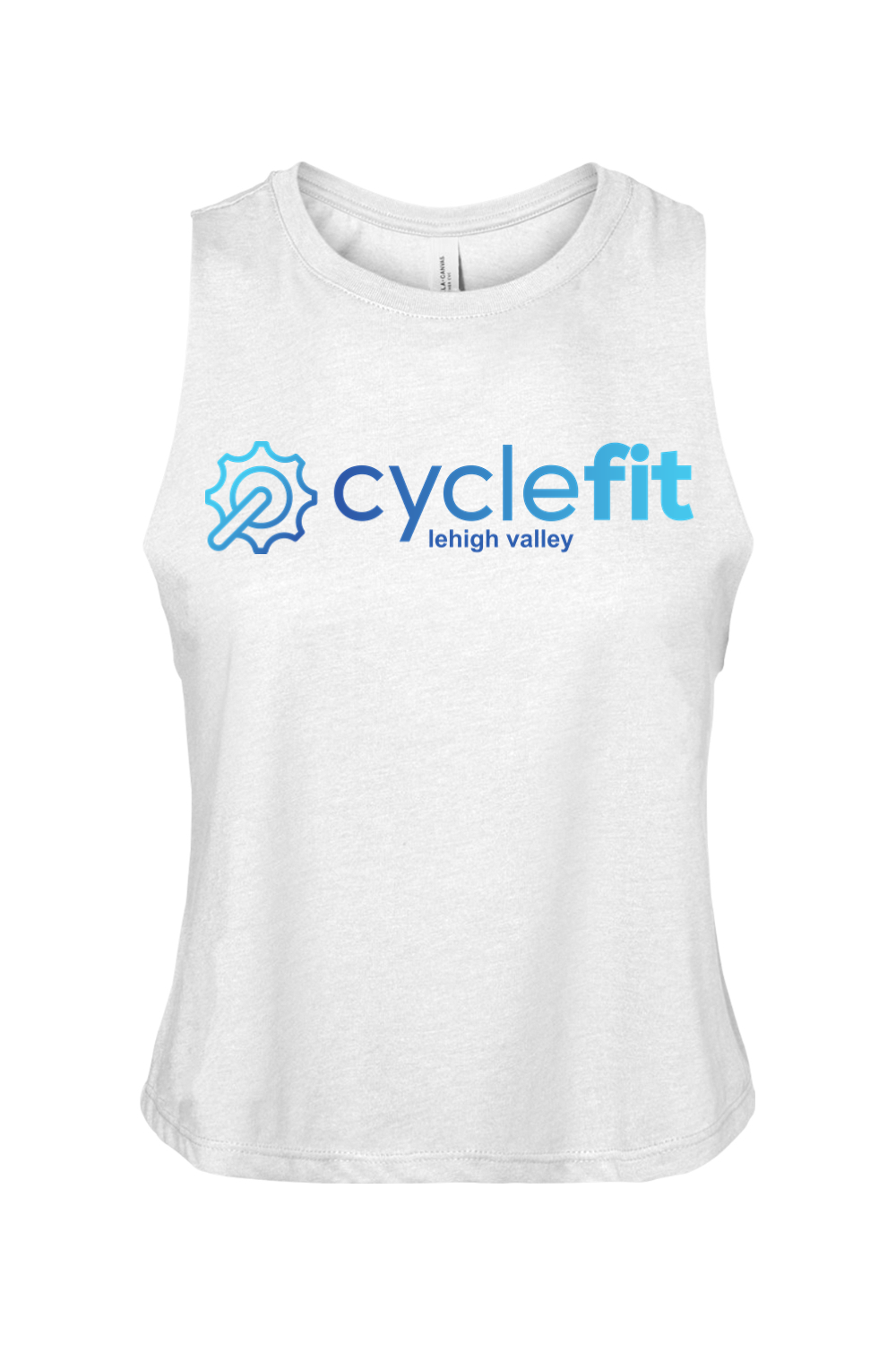 Bella + Canvas Women's Racerback Cropped Tank