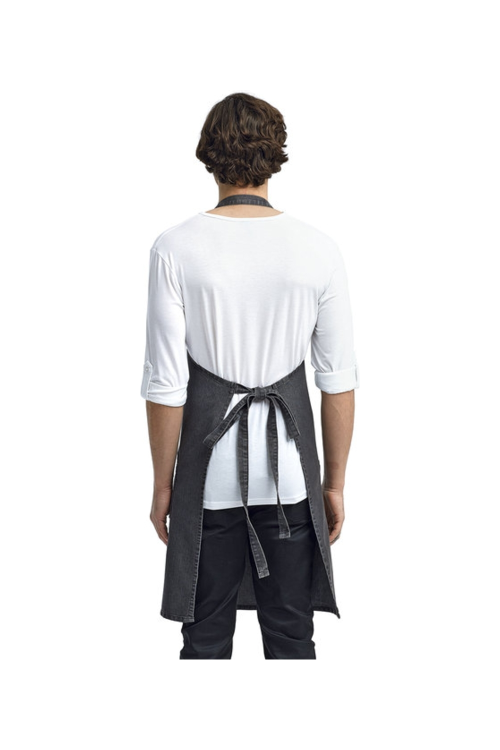 Artisan Collection by Reprime Unisex Jeans Stitch Denim Bib Apron