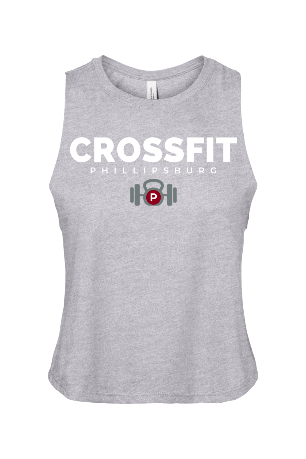 Bella + Canvas Women's Racerback Cropped Tank