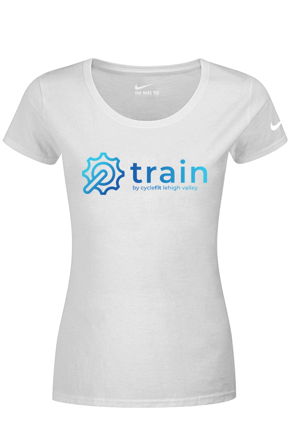 Nike Ladies Dri-FIT Cotton/Poly Scoop Neck Tee