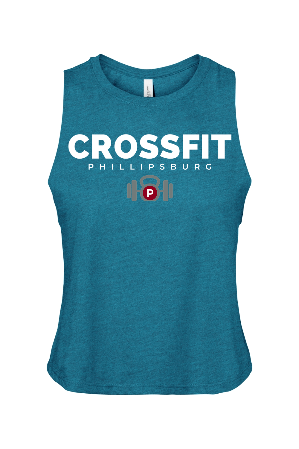 Bella + Canvas Women's Racerback Cropped Tank
