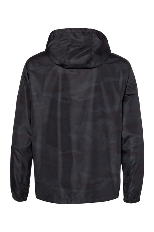 Independent Trading Co. Unisex Lightweight Quarter-Zip Windbreaker Pullover Jacket