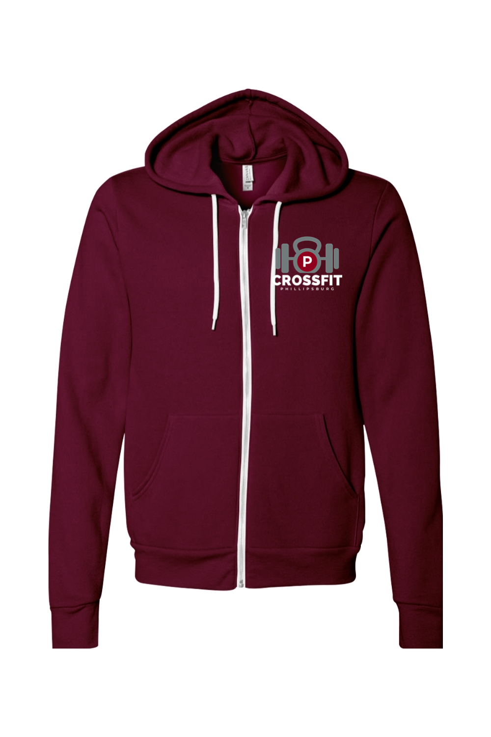Bella+Canvas Sponge Fleece Full-Zip Hoodie