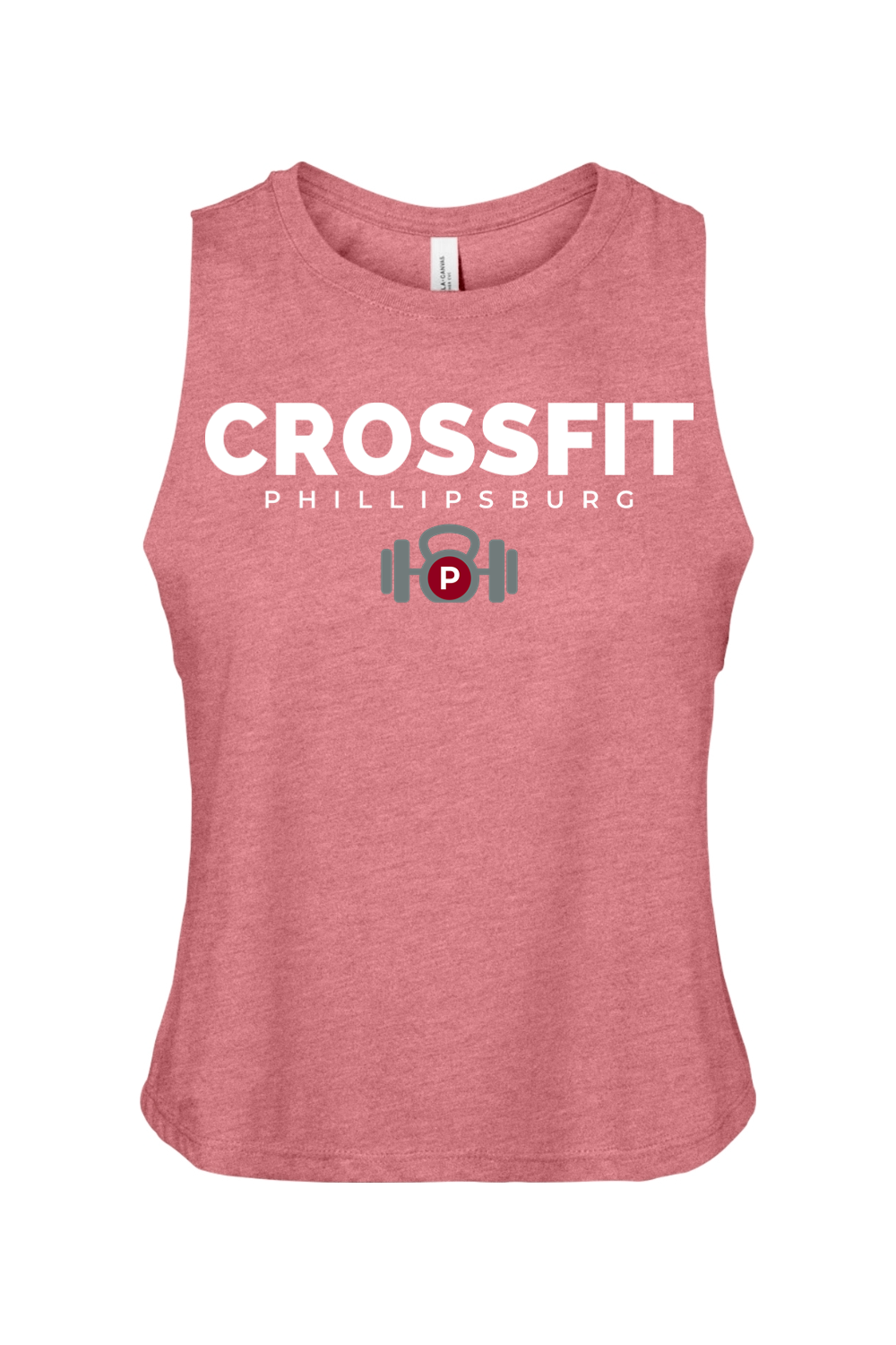 Bella + Canvas Women's Racerback Cropped Tank