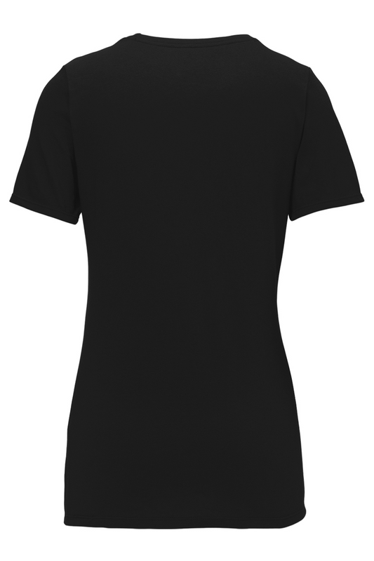 Nike Ladies Dri-FIT Cotton/Poly Scoop Neck Tee