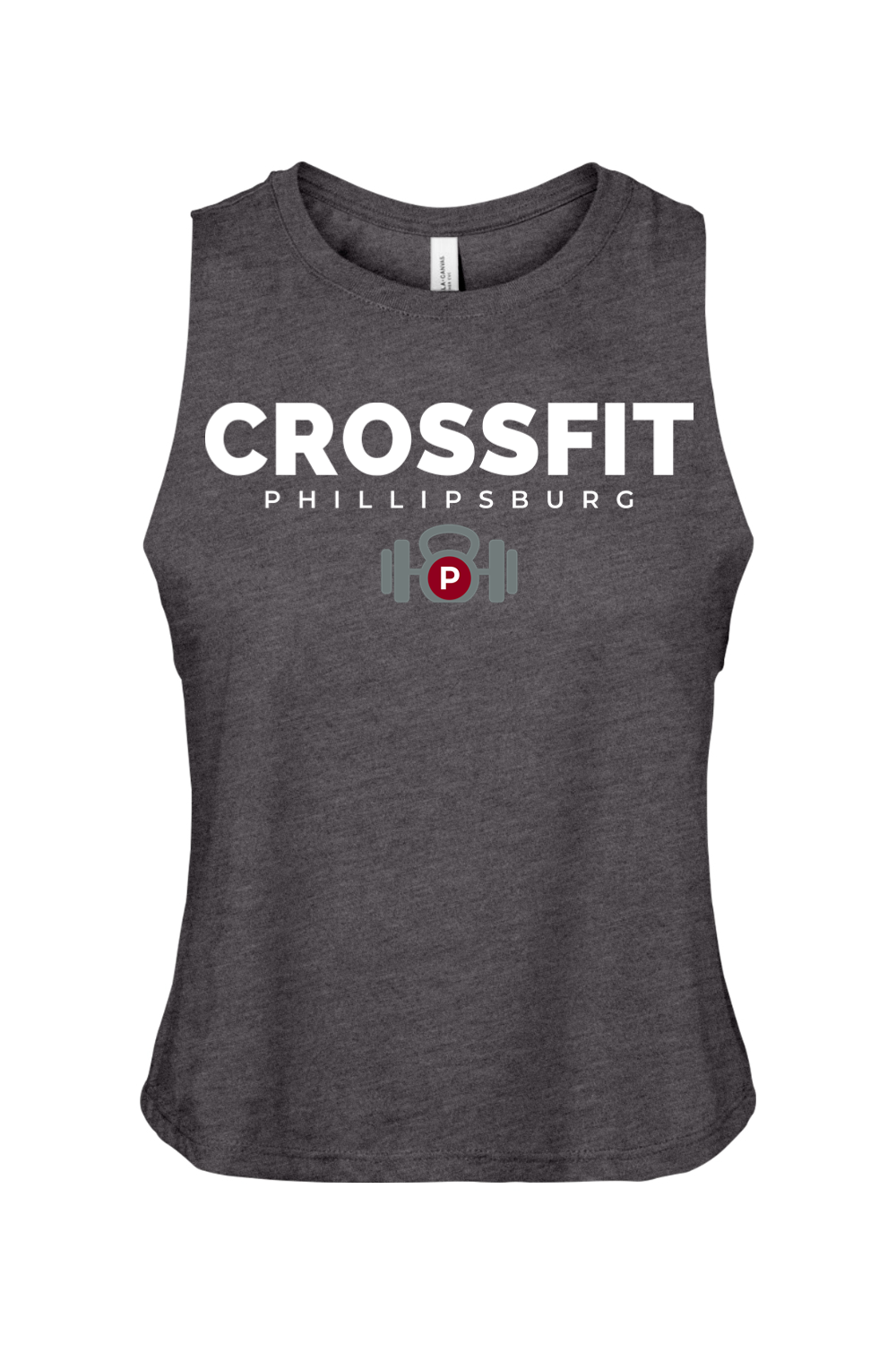 Bella + Canvas Women's Racerback Cropped Tank