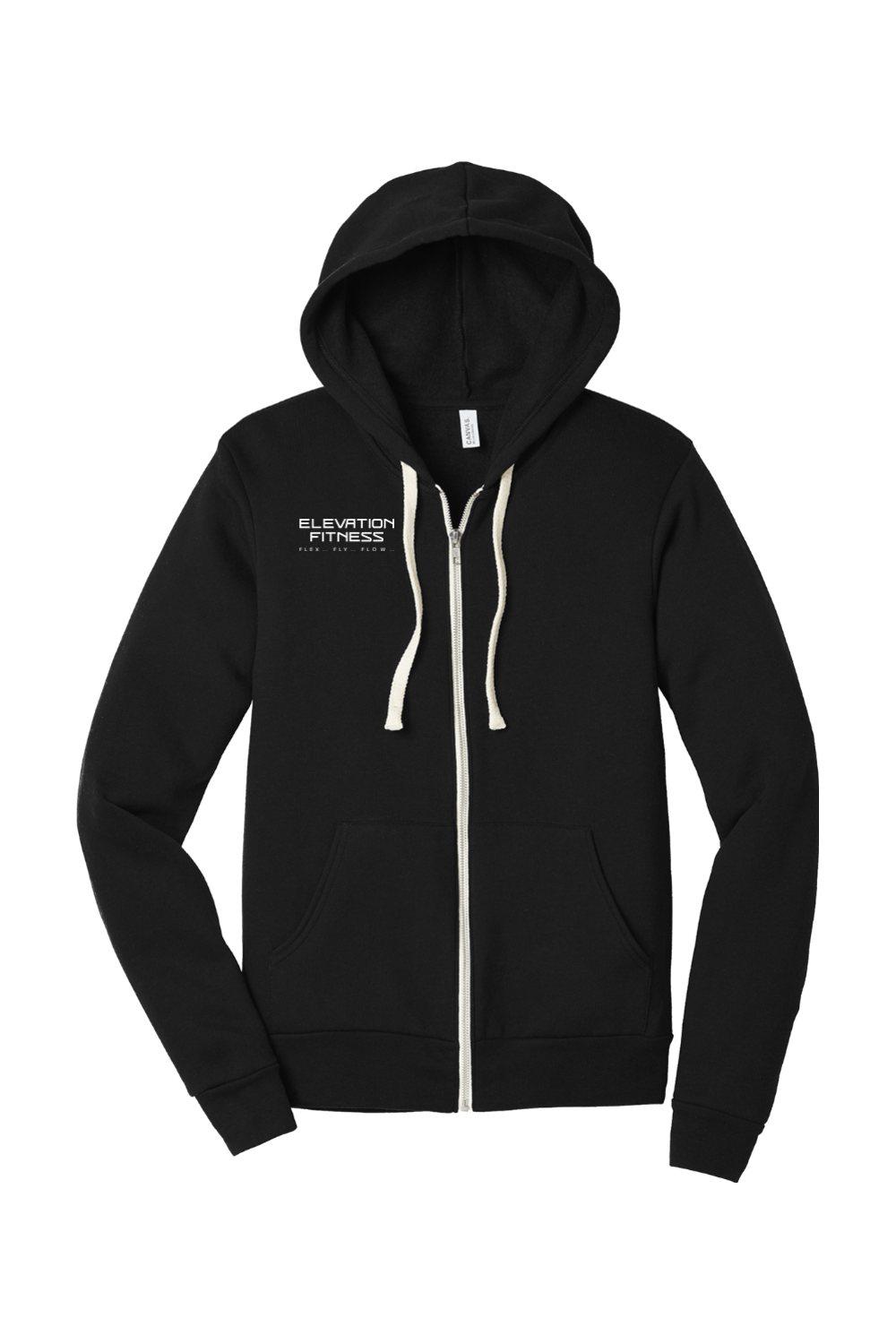 BELLA+CANVAS Unisex Triblend Sponge Fleece Full-Zip Hoodie