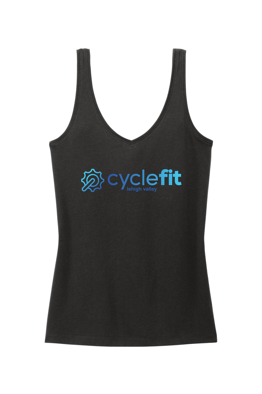 District Women's Perfect Blend CVC V-Neck Tank