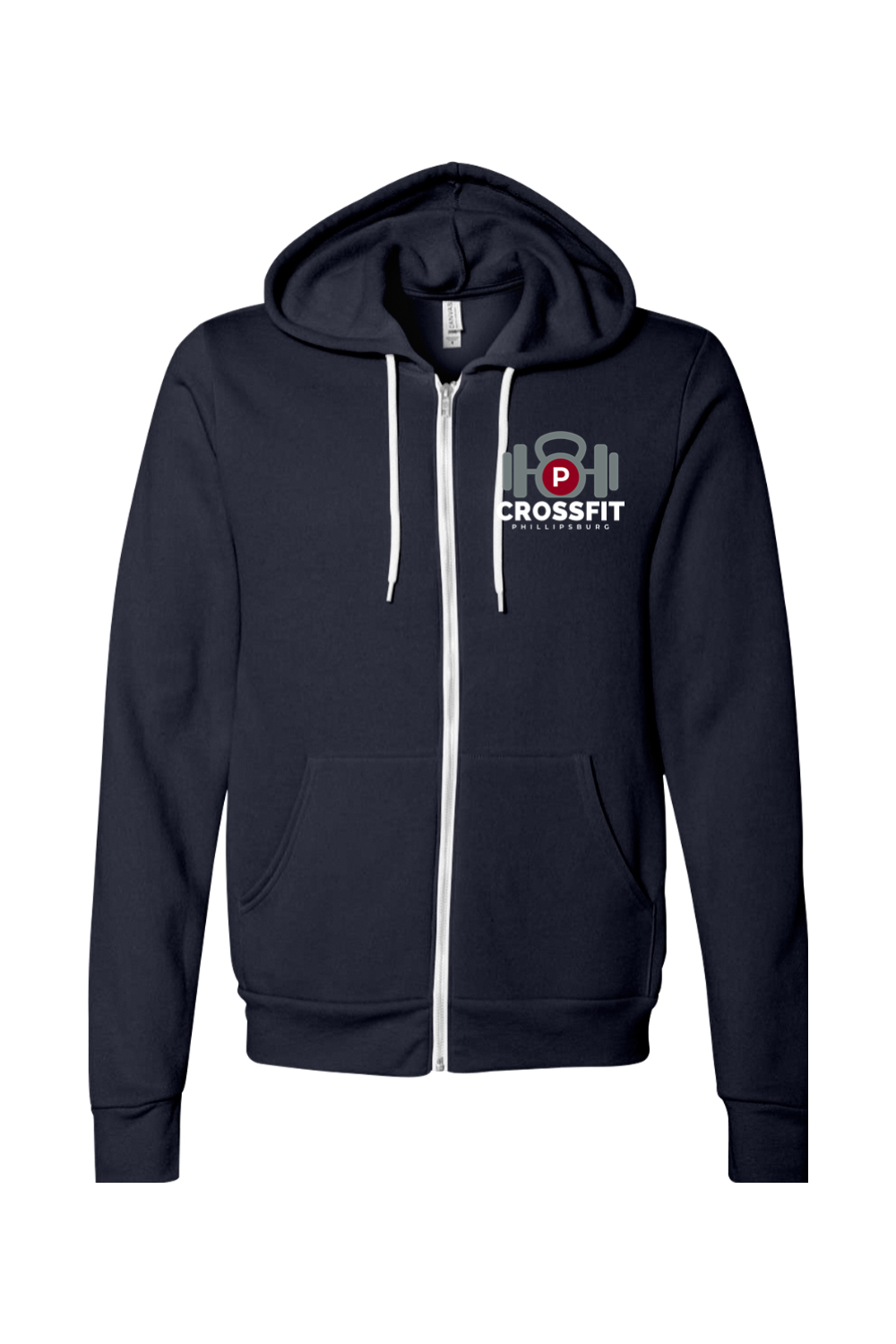 Bella+Canvas Sponge Fleece Full-Zip Hoodie
