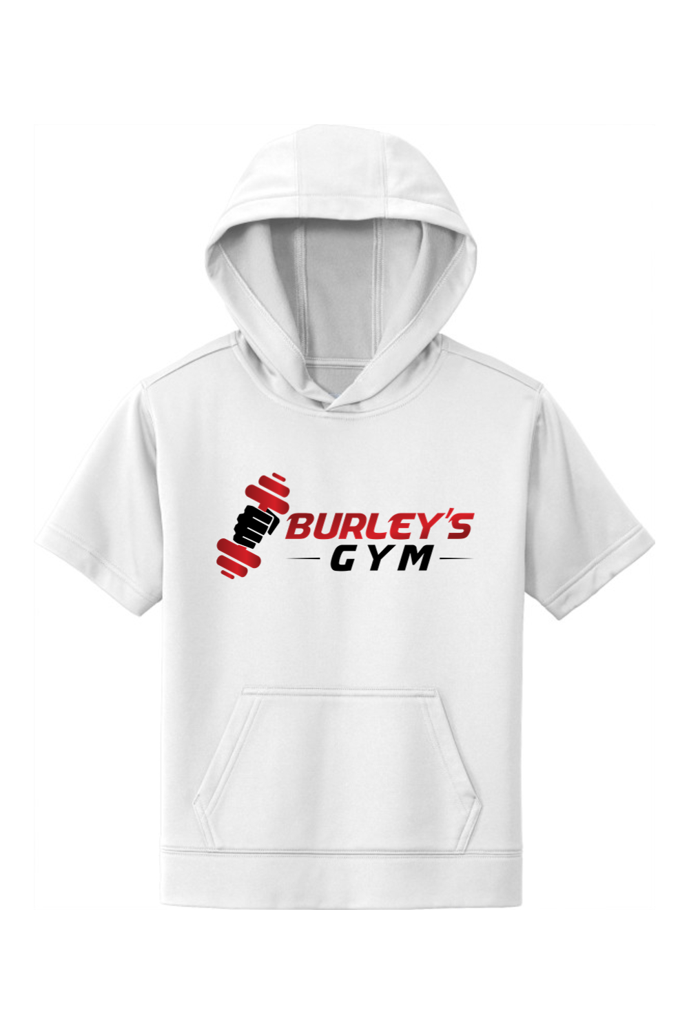 YOUTH - Sport-Tek Sport-Wick Fleece Short Sleeve Hooded Pullover