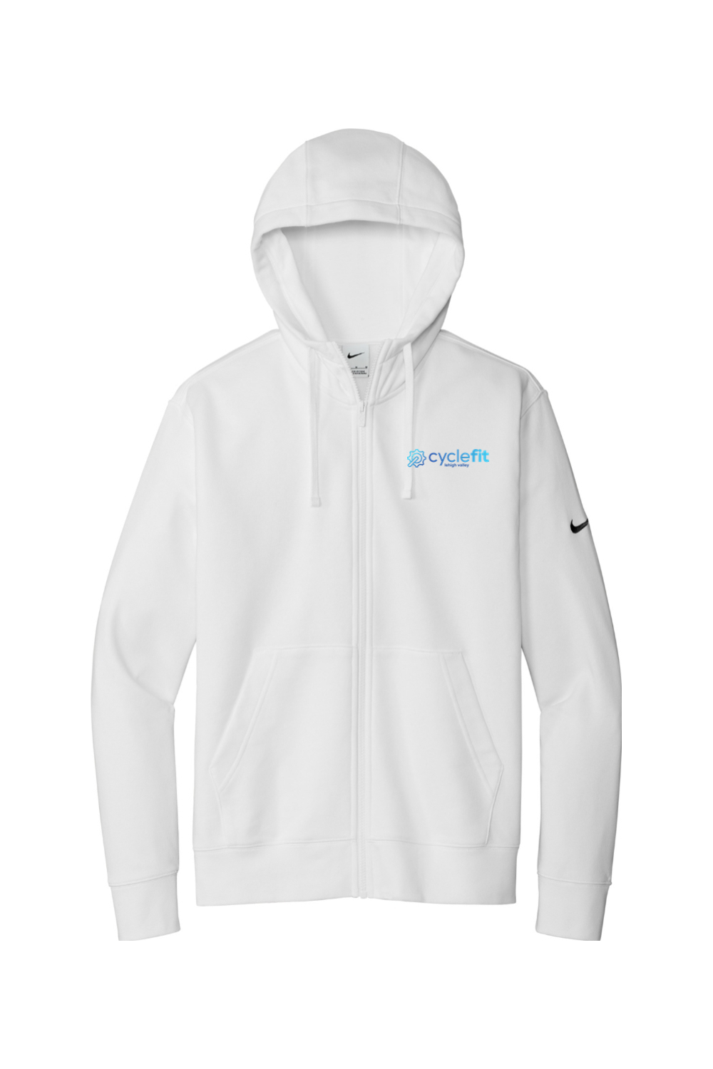 Nike Club Fleece Sleeve Swoosh Full-Zip Hoodie