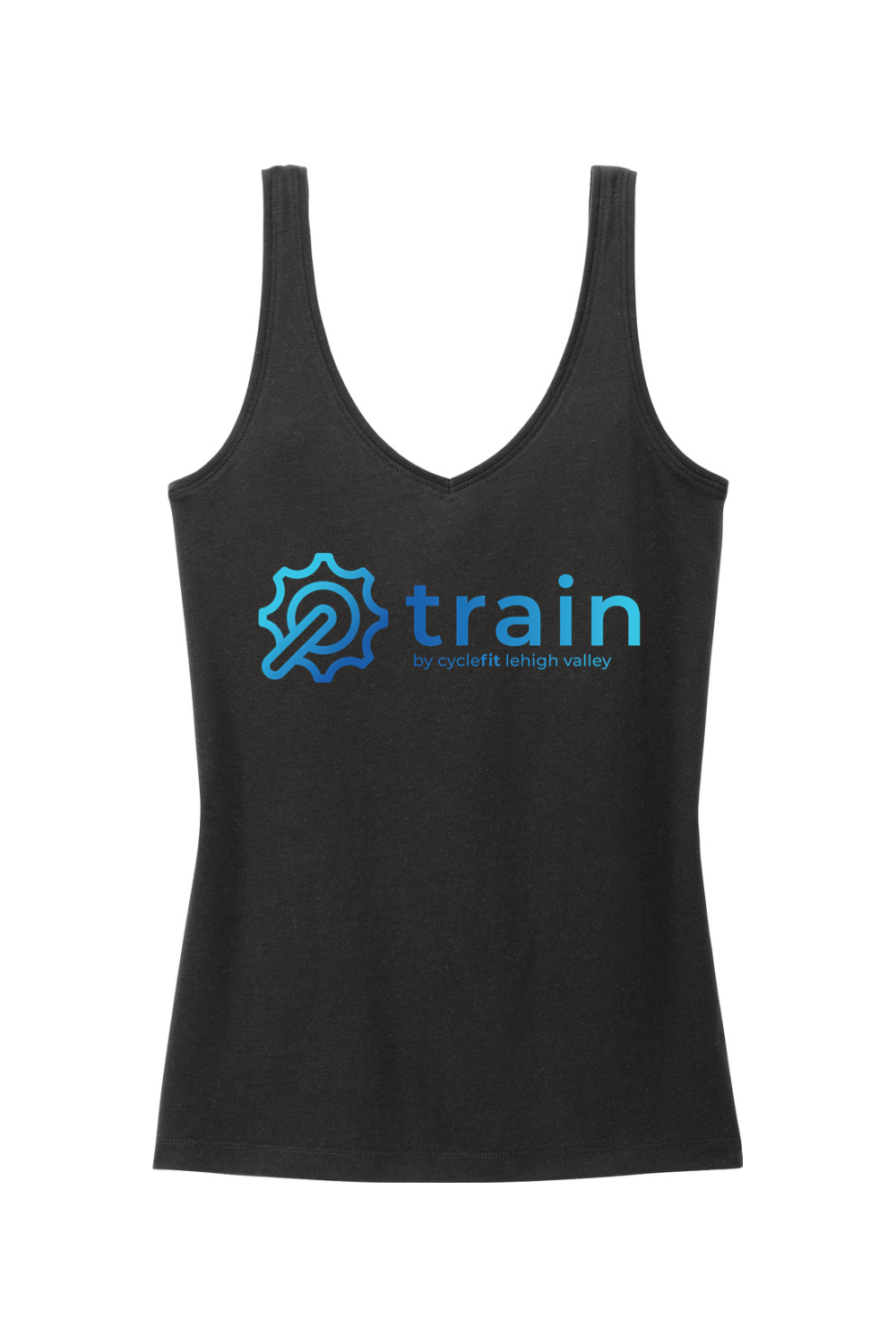 District Women's Perfect Blend CVC V-Neck Tank