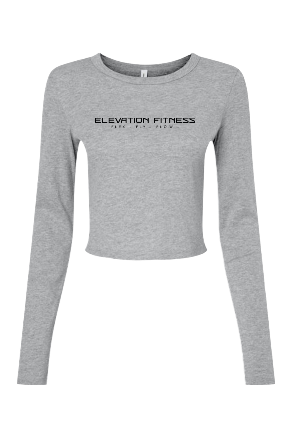 BELLA + CANVAS Women's Micro Rib Long Sleeve Baby Tee