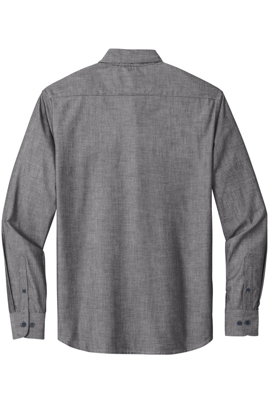 Port Authority Long Sleeve Chambray Easy Care Shirt