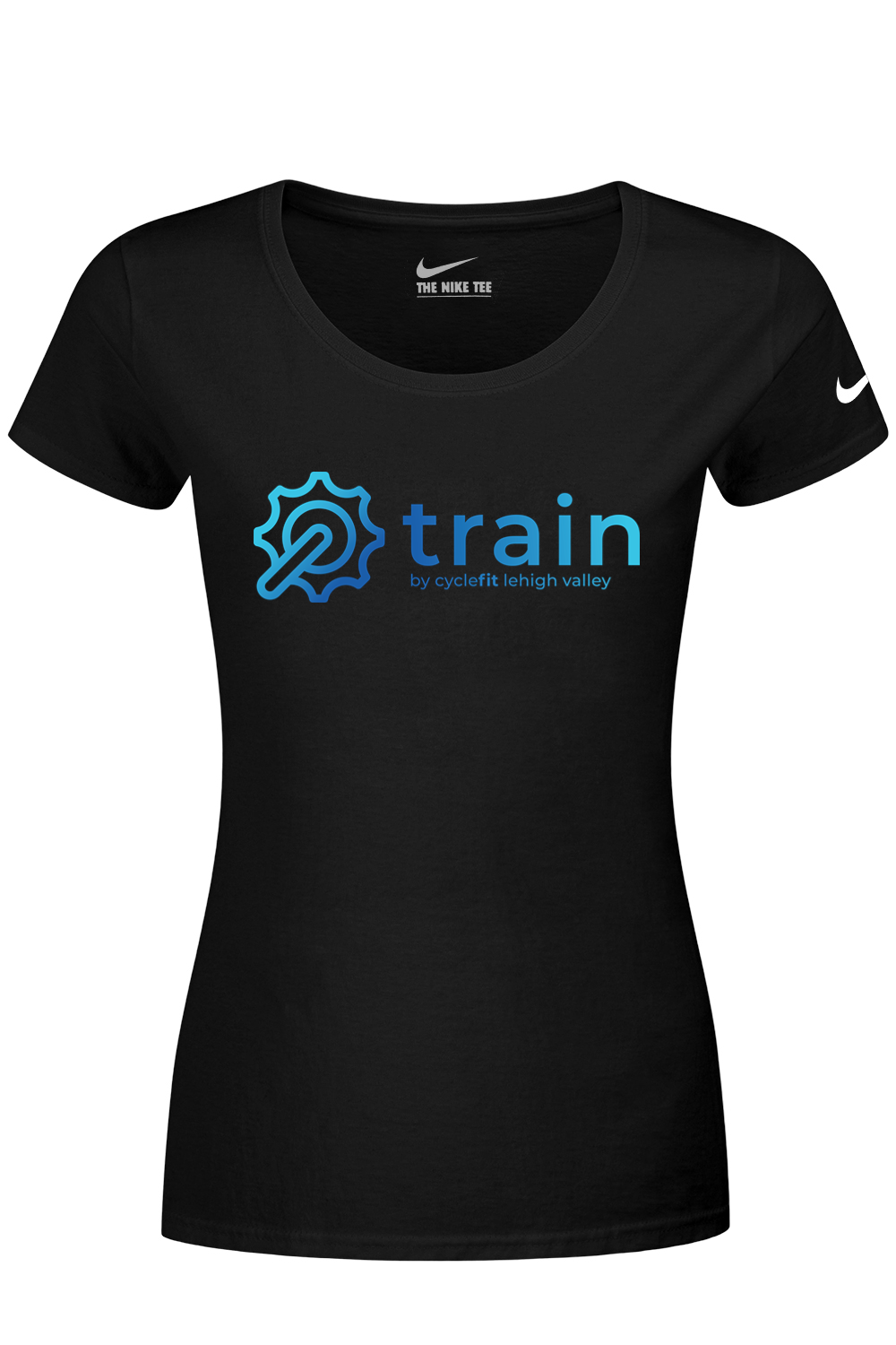 Nike Ladies Dri-FIT Cotton/Poly Scoop Neck Tee