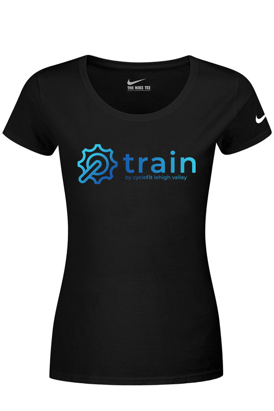 Nike Ladies Dri-FIT Cotton/Poly Scoop Neck Tee
