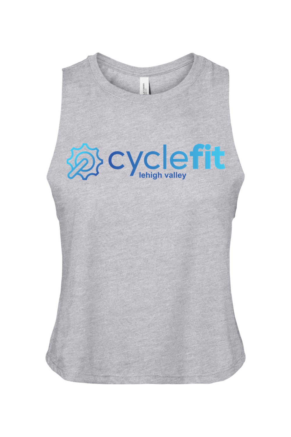 Bella + Canvas Women's Racerback Cropped Tank