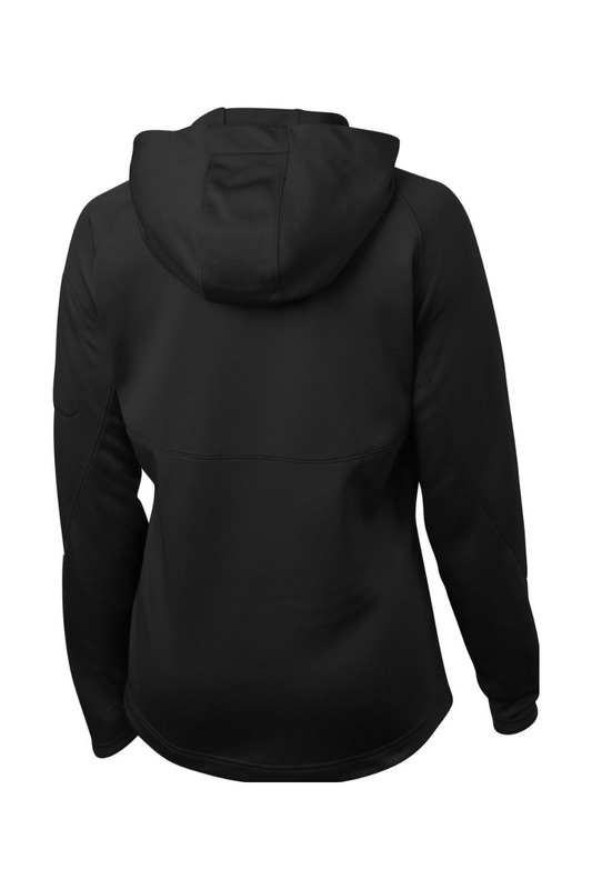 Sport-Tek Ladies Tech Fleece Full-Zip Hooded Jacket