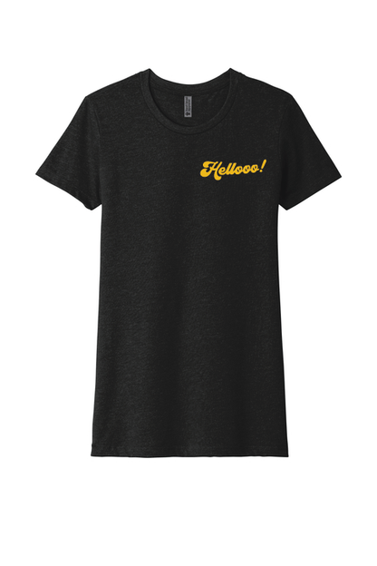 WOMEN'S Next Level Tee - HELLO BREACHER