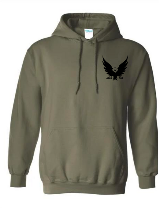Gildan Heavy Blend Hooded Sweatshirt - NO BACK PRINT