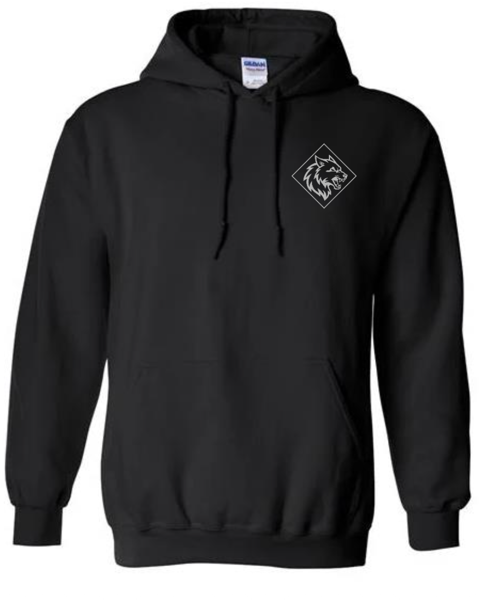 Gildan Heavy Blend Hooded Sweatshirt - NO BACK PRINT