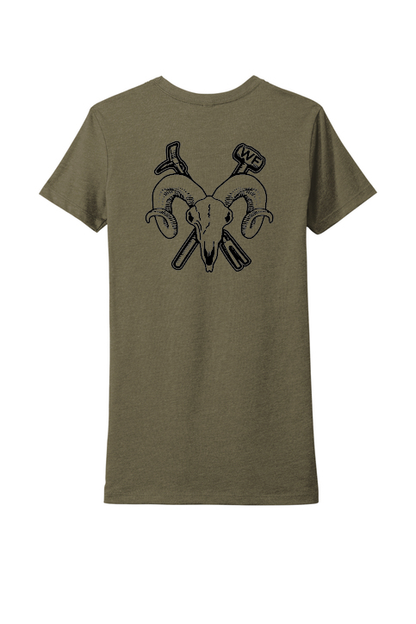 WOMEN'S Next Level Tee - WF SKULL