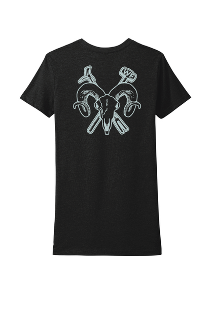 WOMEN'S Next Level Tee - WF SKULL