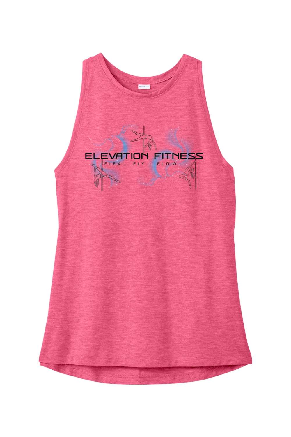 Sport-Tek Ladies PosiCharge Tri-Blend Wicking Tank