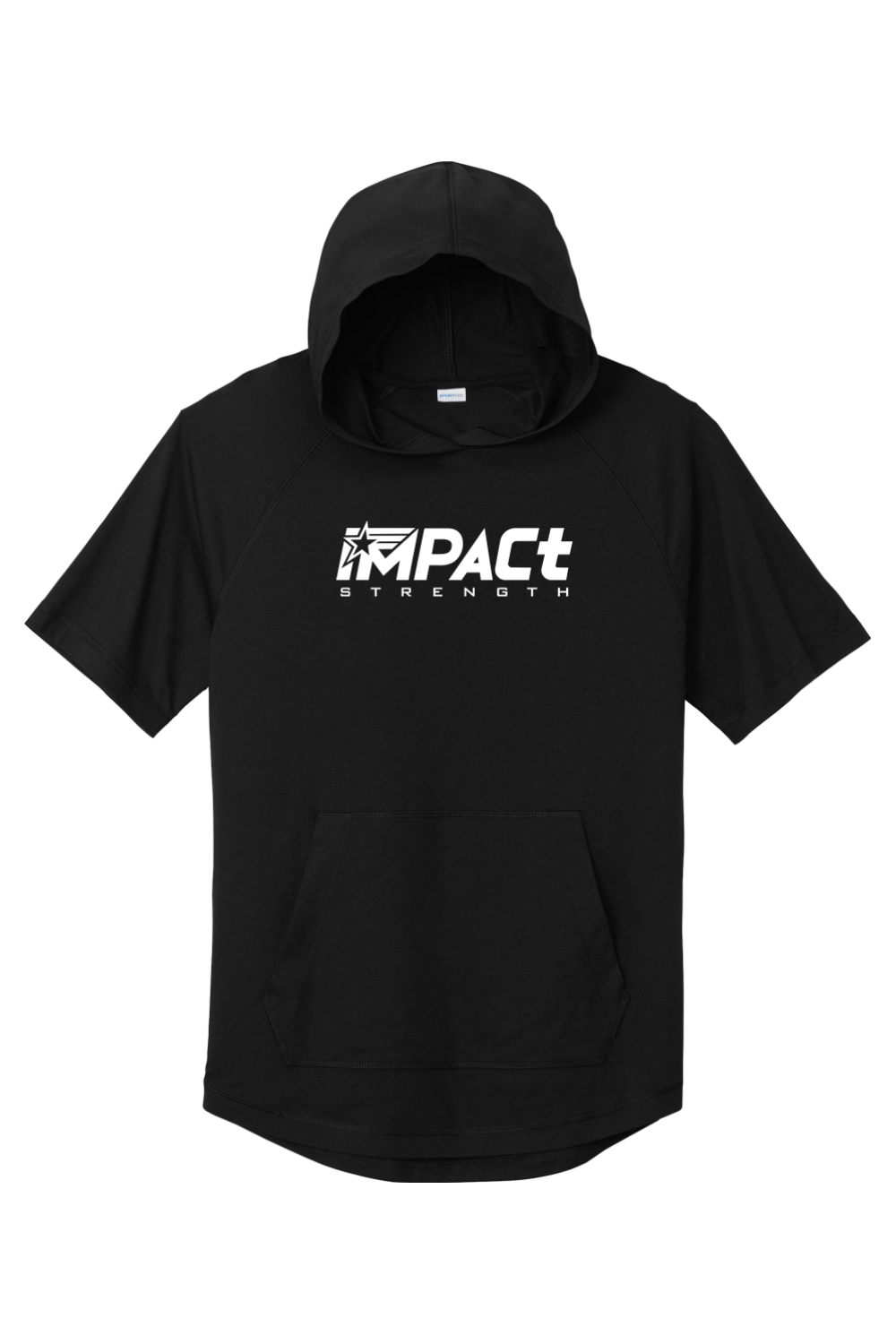 Sport-Tek PosiCharge Tri-Blend Wicking Short Sleeve Hoodie