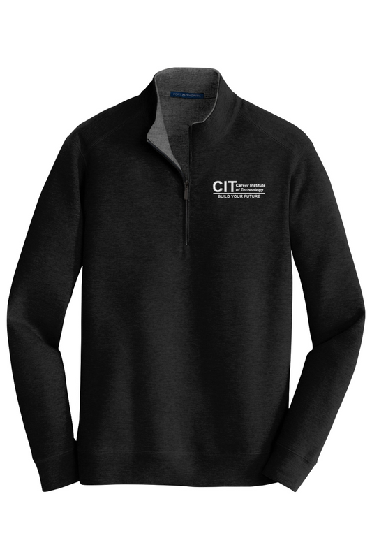 Port Authority Interlock 1/4-Zip EMBROIDERED