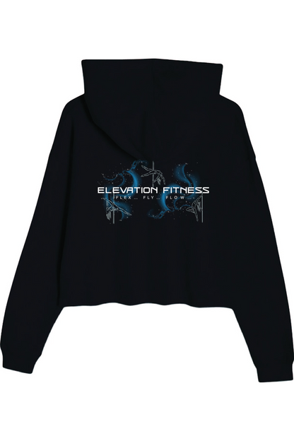 Lane Seven Ladies' Cropped Fleece Hoodie
