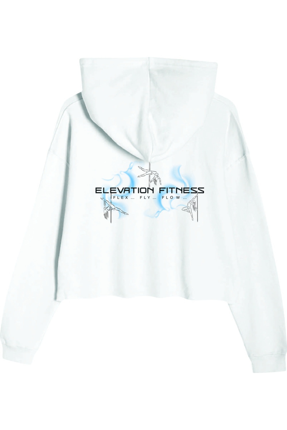 Lane Seven Ladies' Cropped Fleece Hoodie