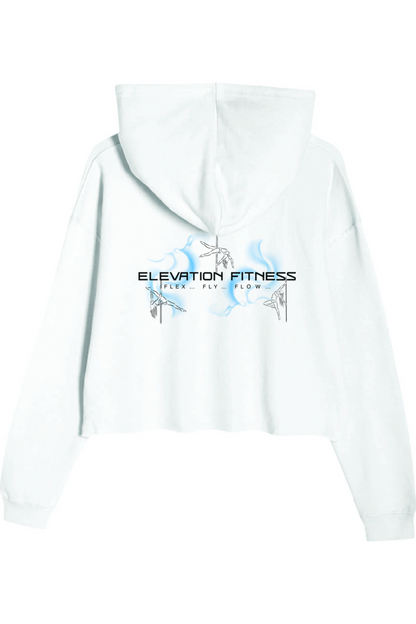 Lane Seven Ladies' Cropped Fleece Hoodie
