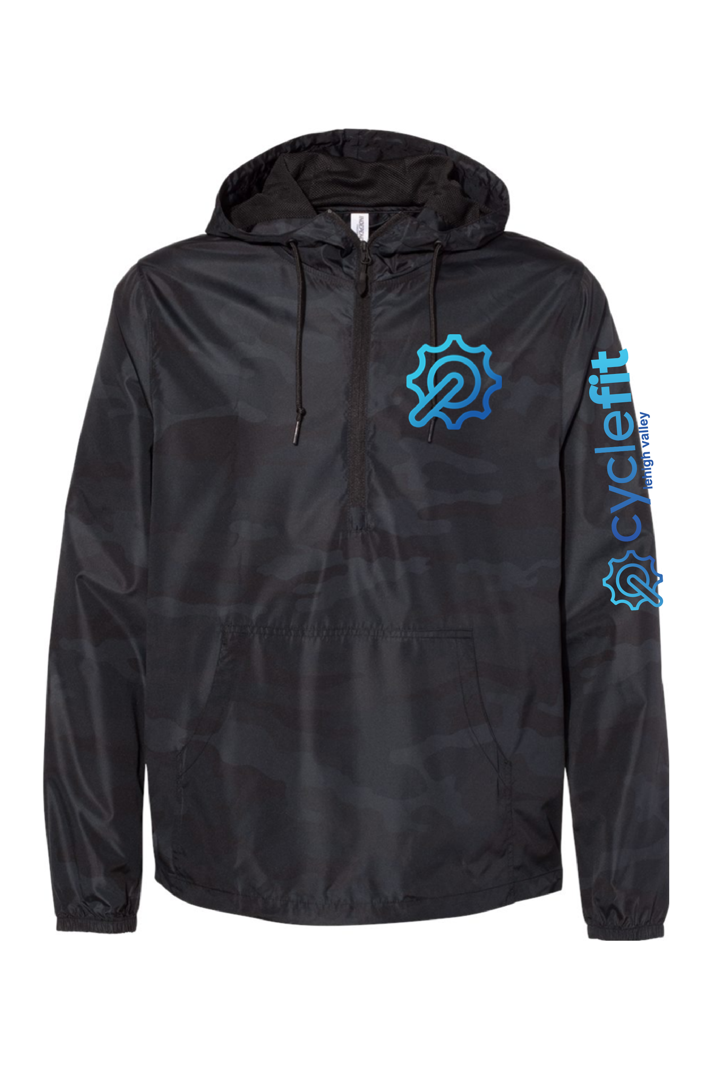 Independent Trading Co. Unisex Lightweight Quarter-Zip Windbreaker Pullover Jacket