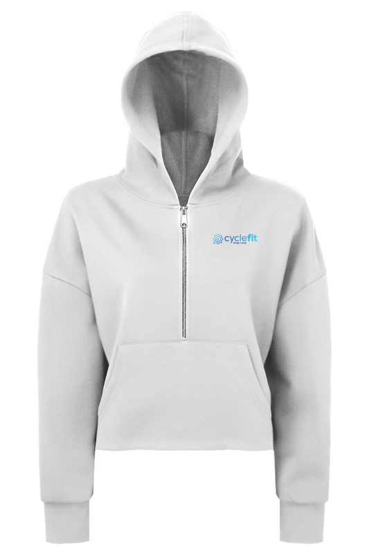TriDri Ladies' Alice Half-Zip Hooded Sweatshirt