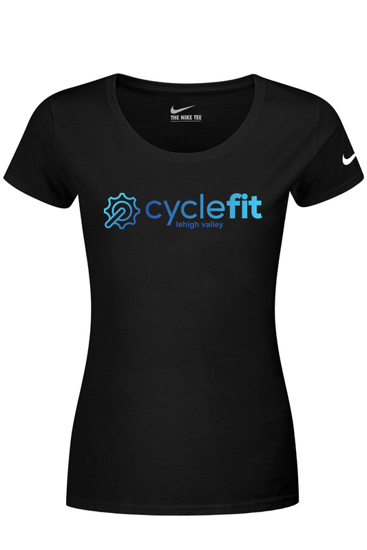 Nike Ladies Dri-FIT Cotton/Poly Scoop Neck Tee