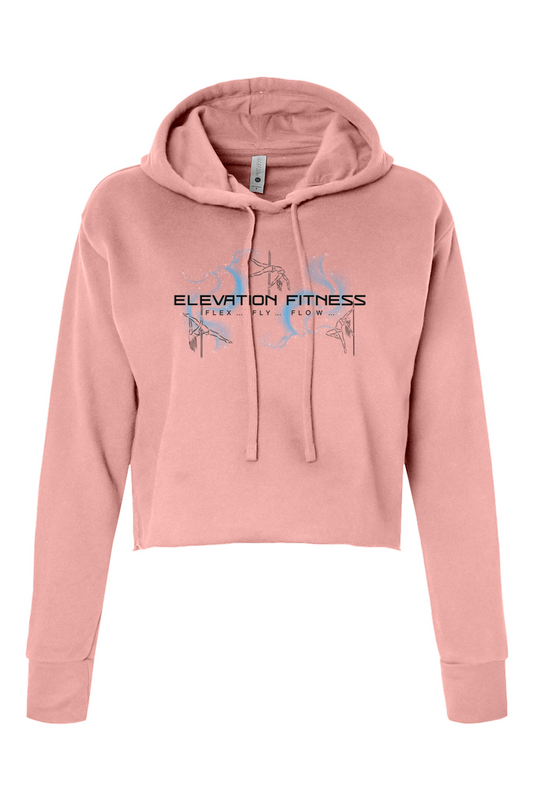 Next Level Apparel Ladies' Cropped Pullover Hooded Sweatshirt