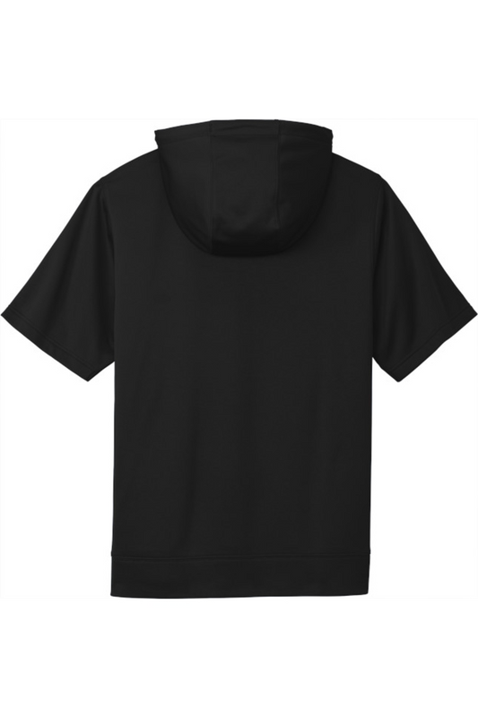 Sport-Tek Sport-Wick Fleece Short Sleeve Hooded Pullover