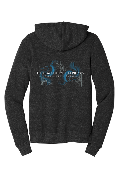 BELLA+CANVAS Unisex Triblend Sponge Fleece Full-Zip Hoodie