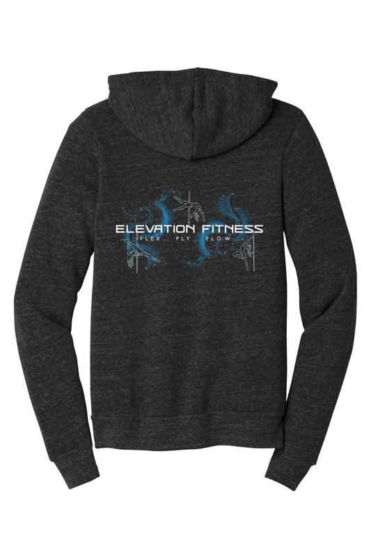 BELLA+CANVAS Unisex Triblend Sponge Fleece Full-Zip Hoodie
