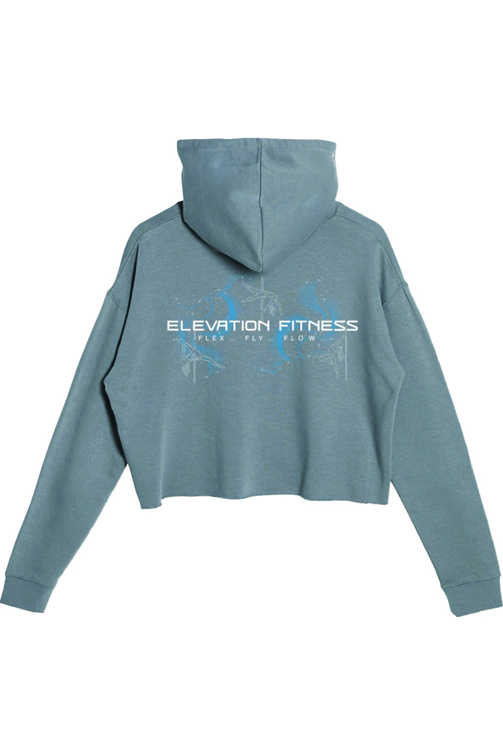 Lane Seven Ladies' Cropped Fleece Hoodie