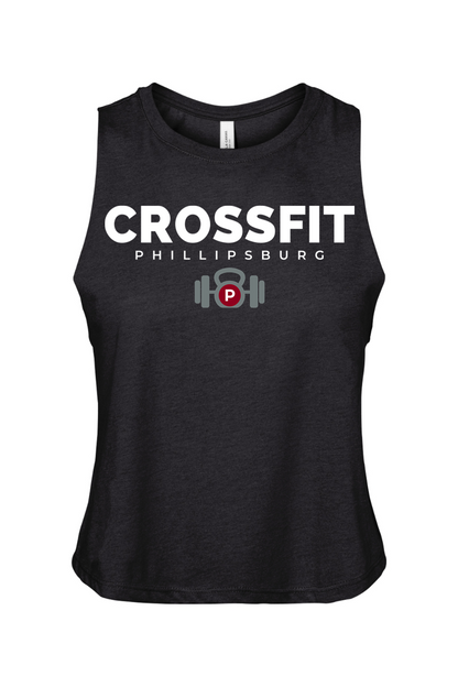 Bella + Canvas Women's Racerback Cropped Tank