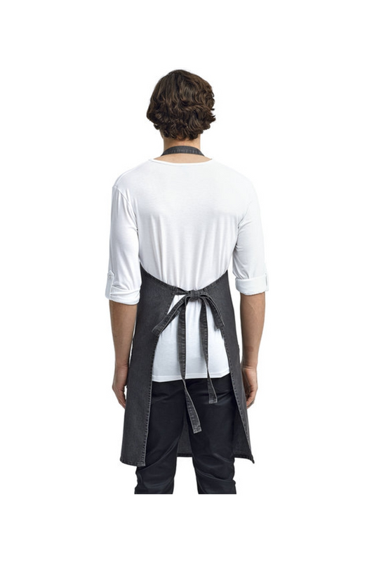 Artisan Collection by Reprime Unisex Jeans Stitch Denim Bib Apron