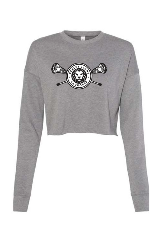 Bella + Canvas Women's Crop Crew Fleece