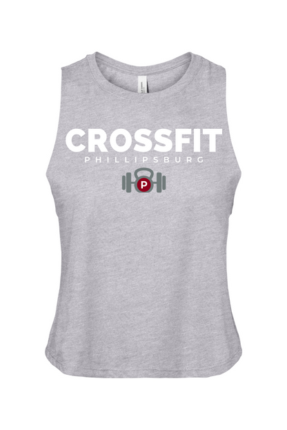 Bella + Canvas Women's Racerback Cropped Tank